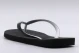 Havaianas Top Mix Unisex Σαγιονάρες Μαύρες, Λευκές