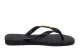Havaianas Top Logo Metallic Σαγιονάρες Μαύρες, Μπρονζέ