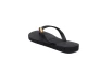Havaianas Top Logo Metallic Σαγιονάρες Μαύρες, Μπρονζέ