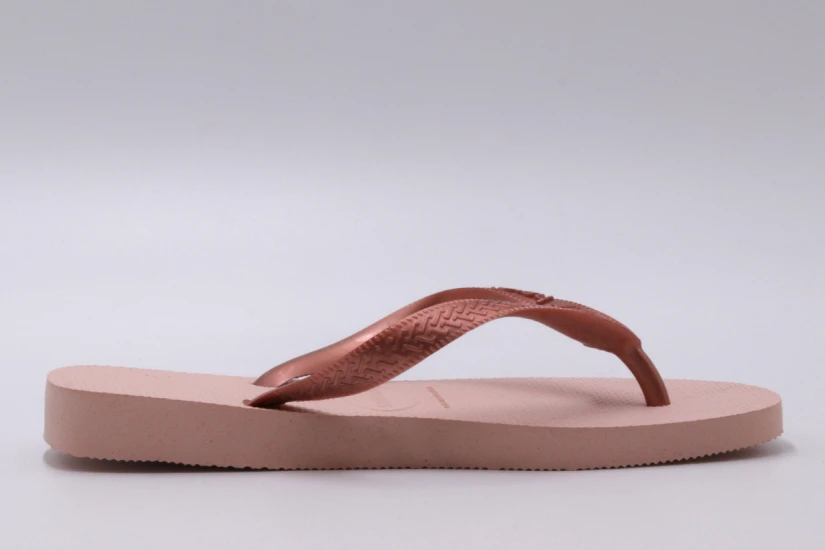 Havaianas Top Tiras Σαγιονάρες Μπρονζέ, Ροζ