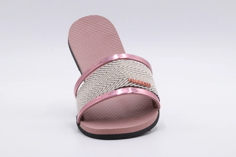Havaianas You Transcoso Premium Παντόφλες Ροζ, Λευκές