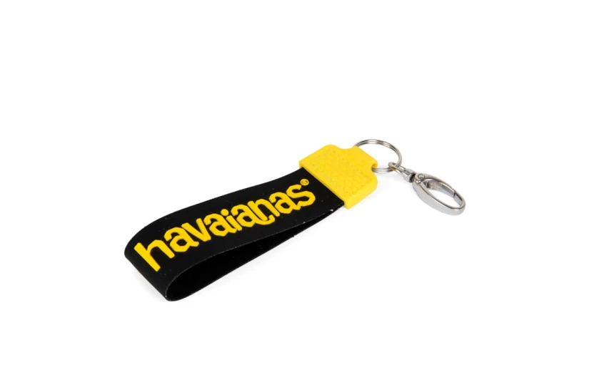 Havaianas Chaveiro Μπρελόκ Μαύρο, Κίτρινο