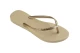 Havaianas Slim Glitter II Σαγιονάρες Μπεζ, Χρυσές
