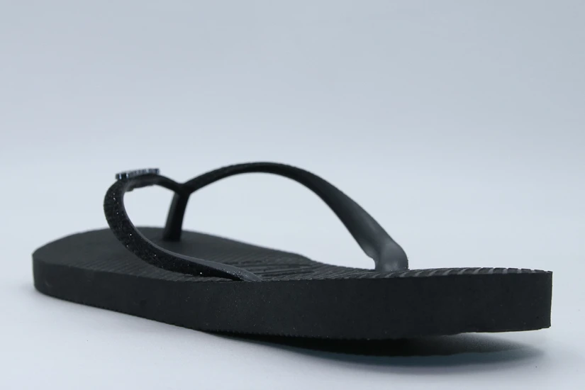 Havaianas Slim Glitter II Σαγιονάρες Μαύρες