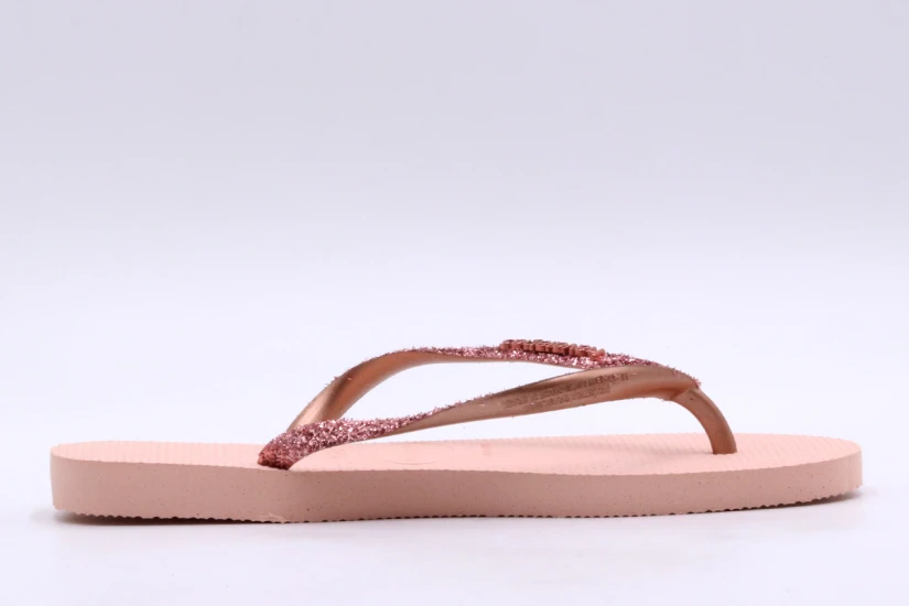 Havaianas Slim Glitter II Σαγιονάρες Ροζ, Μωβ