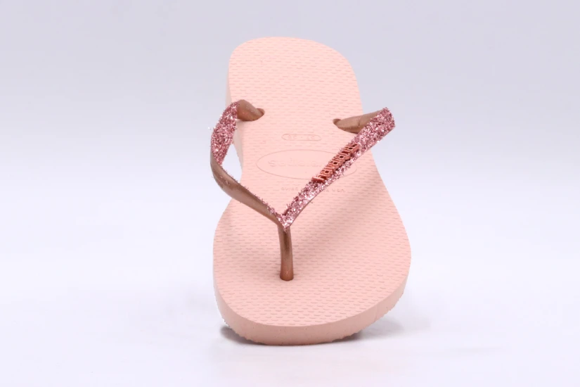 Havaianas Slim Glitter II Σαγιονάρες Ροζ, Μωβ