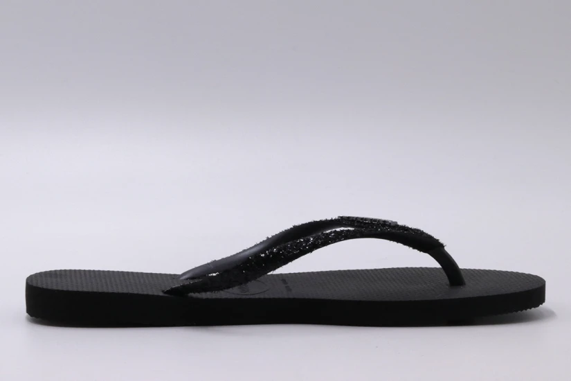 Havaianas Slim Glitter II Σαγιονάρες Μαύρες