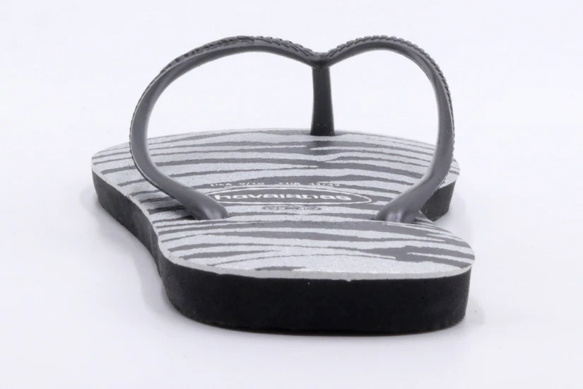 Havaianas Slim Animals Glitter Σαγιονάρες Λευκές, Μαύρες