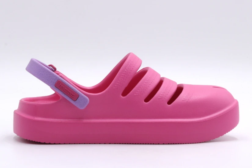Havaianas Βρεφικά-Παιδικά Σαμπό Ροζ, Μωβ