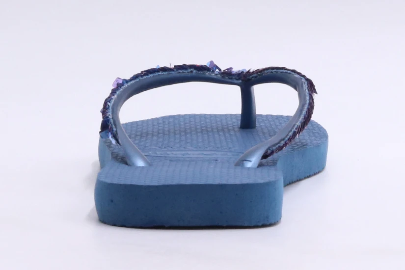 Havaianas Slim Square Magic Sequin Σαγιονάρες Μπλε Σκούρο