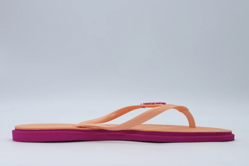 Havaianas Slim Point Σαγιονάρες Πορτοκαλί, Ματζέντα