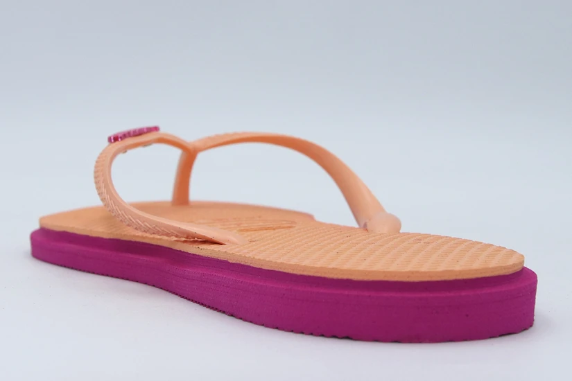 Havaianas Slim Point Σαγιονάρες Πορτοκαλί, Ματζέντα