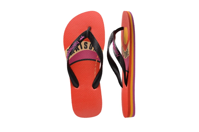Havaianas Top Maison Kitsune Wave Flip Flops