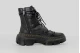 Dr. Martens DMXL 8-Eye Leather Γυναικεία Μποτάκια Μαύρα