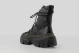 Dr. Martens DMXL 8-Eye Leather Γυναικεία Μποτάκια Μαύρα