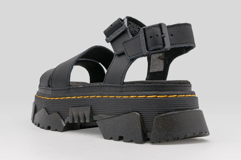 Dr. Martens Mattison 2 Strap Γυναικεία Σανδάλια Μαύρα