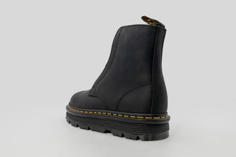Dr. Martens Zebzag Laceless Slip On Leather Μποτάκια Μόδας (42653001)