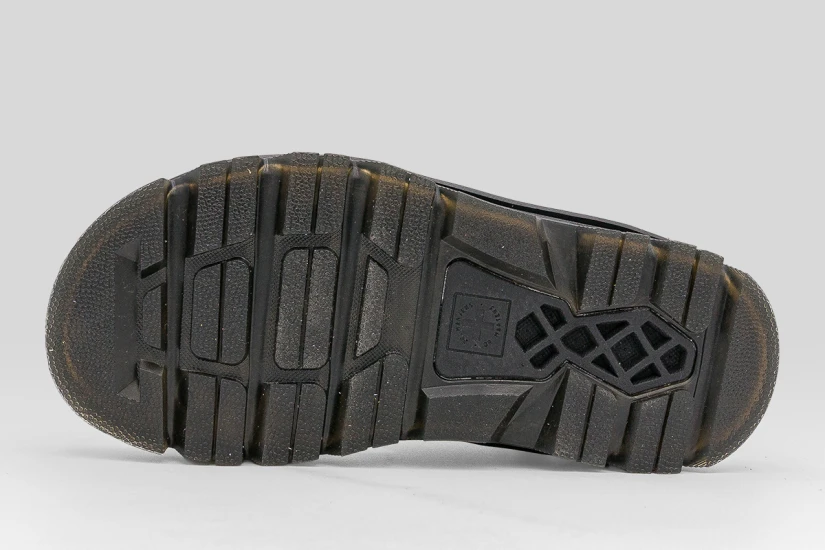 Dr. Martens Zebzag Suede Γυναικεία Σανδάλια Μπεζ, Μαύρα