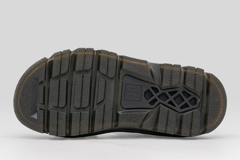 Dr. Martens Zebzag Nubuck Platform Γυναικεία Σανδάλια Καφέ