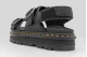 Dr. Martens Zebzag Pisa Leather Platform Γυναικεία Σανδάλια Μαύρα