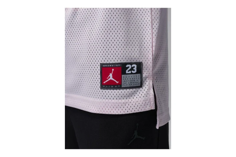 Jordan 23 Jersey Παιδική Αμάνικη Μπλούζα Ροζ, Λευκή