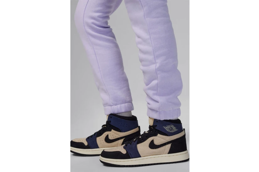 Jordan Icon Play Fleece Παντελόνι Φόρμας Λιλά