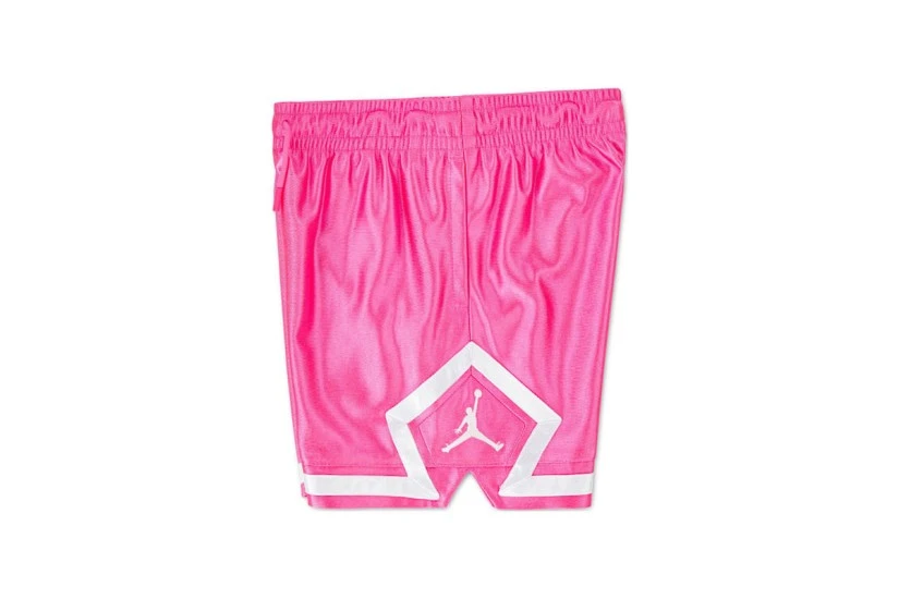 Jordan Sport Dri-FIT Diamond Παιδική Μπασκετική Βερμούδα Φούξια, Λευκή