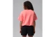 Jordan Flower Of Friendship Knit Παιδικό Κοντομάνικο Crop Top Κοραλλί