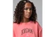 Jordan Flower Of Friendship Knit Παιδικό Κοντομάνικο Crop Top Κοραλλί