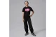 Jordan Air Bubble Graphic Παιδικό Κοντομάνικο T-Shirt Μαύρο, Φούξια, Λευκό