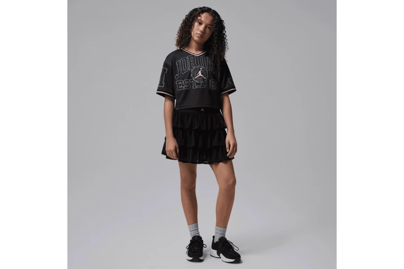 Jordan Secret Diary Tulle Skort Παιδική Φούστα Mini-Σορτς Μαύρο