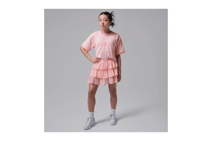 Jordan Secret Diary Tulle Skort Παιδική Φούστα Mini-Σορτς Ροζ