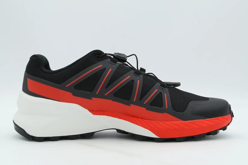 Salomon Speedcross Peak Ανδρικά Αθλητικά Παπούτσια Trail Running Μαύρα, Κόκκινα, Λευκά