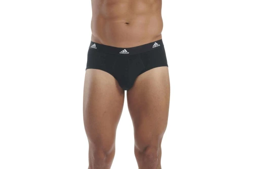 Adidas Performance Active Flex Cotton Εσώρουχο Σλιπ 3-Τεμάχια (4A1M01 BLACK)