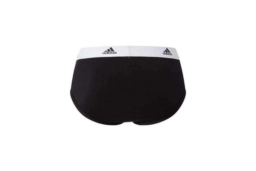 Adidas Performance Active Flex Cotton Εσώρουχο Σλιπ  3-Τεμάχια (4A1M01 BLACK-WHITE)
