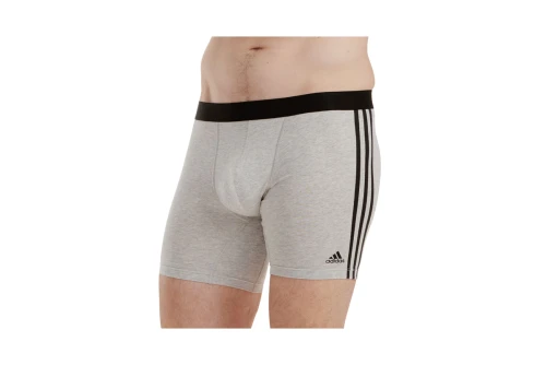 Adidas Performance Active Flex Cotton Εσώρουχο Boxer 3-Τεμάχια (4A2M03 GREY MELANGE)