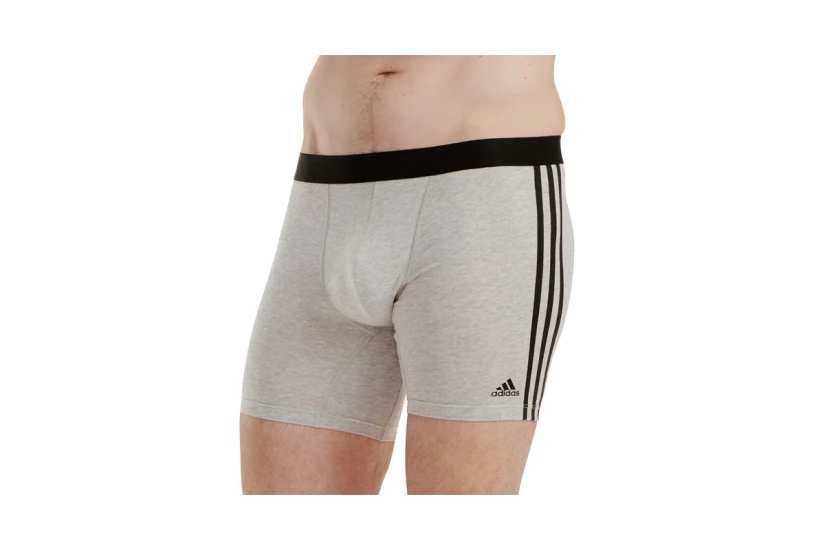 Adidas Performance Active Flex Cotton Εσώρουχο Boxer 3-Τεμάχια (4A2M03 GREY MELANGE)