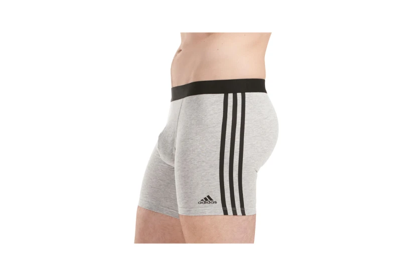 Adidas Performance Active Flex Cotton Εσώρουχο Boxer 3-Τεμάχια (4A2M03 GREY MELANGE)