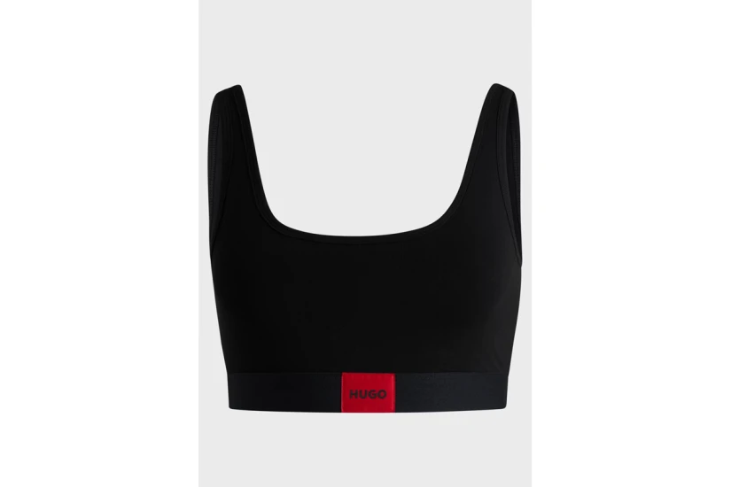 Hugo Red Label Γυναικείο Bralette Μαύρο