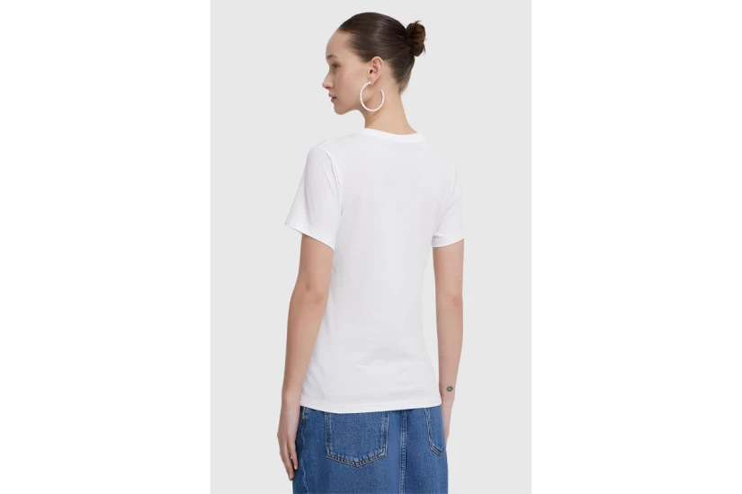 Hugo Classic Γυναικείο Κοντομάνικο T-Shirt Λευκό