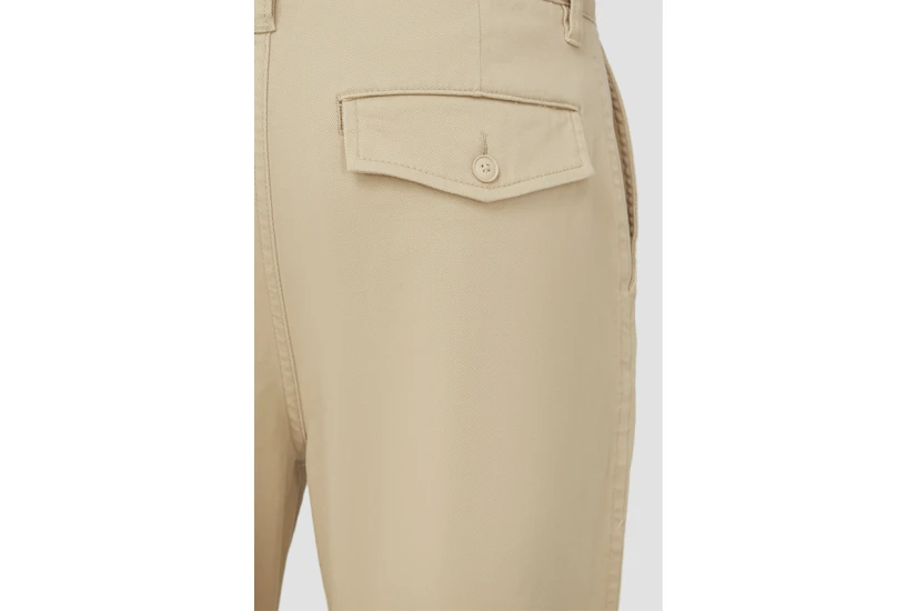Hugo Boss Zayn242 Ανδρικό Casual Παντελόνι Μπεζ