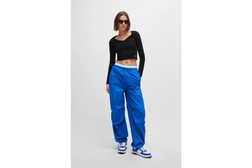 Hugo Boss Hafisa 1 D B Παντελόνι Casual Γυναικείο (50511331 493)