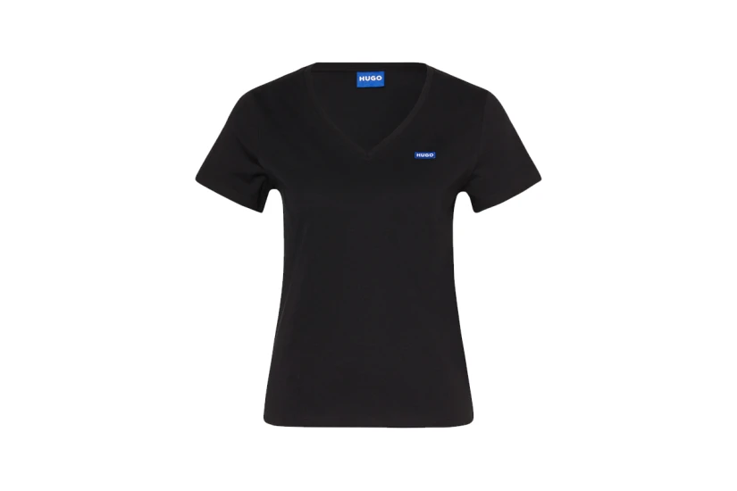 Hugo Classic V Γυναικείο Κοντομάνικο T-Shirt Μαύρο