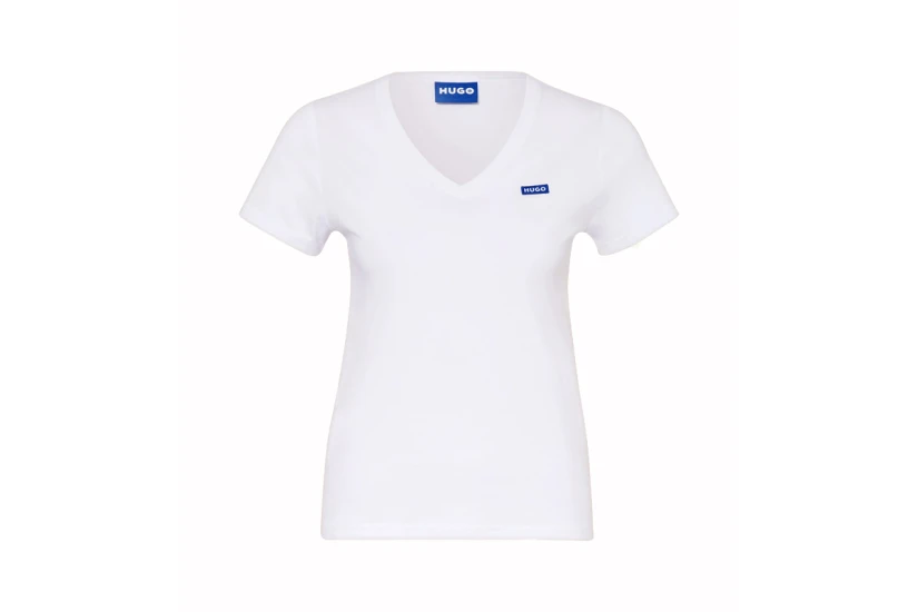 Hugo Classic V Γυναικείο Κοντομάνικο T-Shirt Λευκό
