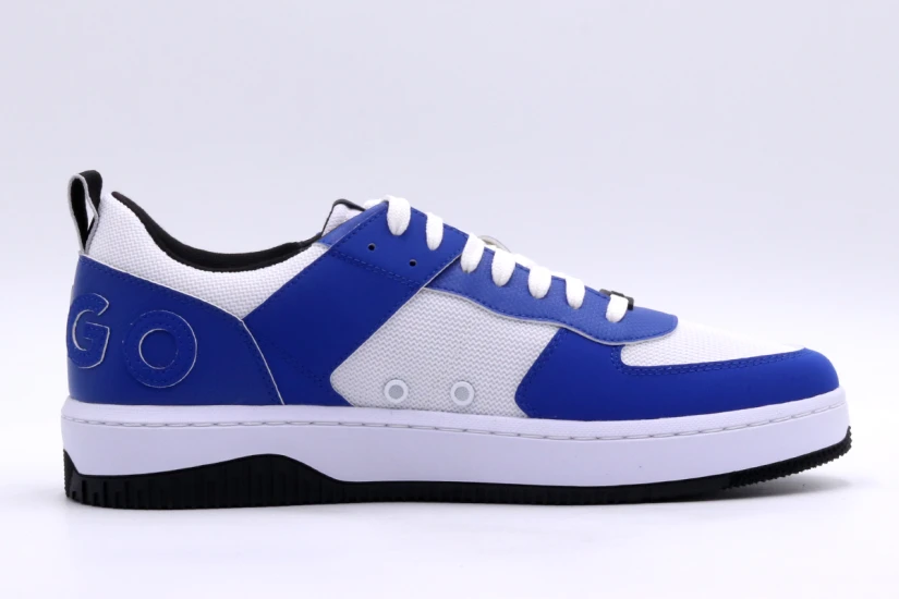 Hugo Boss Ανδρικά Sneakers Λευκά, Μπλε