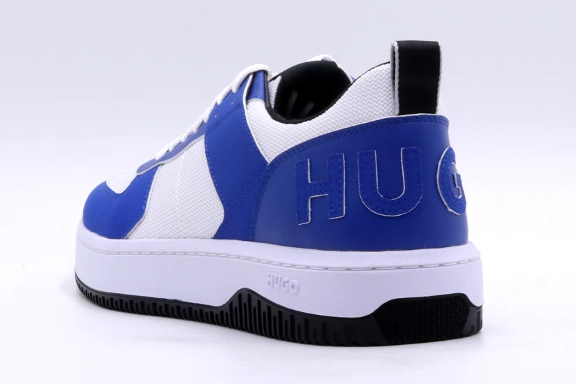 Hugo Boss Ανδρικά Sneakers Λευκά, Μπλε