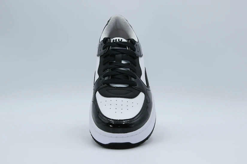 Hugo Kilian Tenn Ανδρικά Sneakers Μαύρα, Λευκά