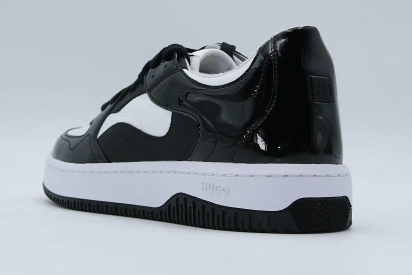 Hugo Kilian Tenn Ανδρικά Sneakers Μαύρα, Λευκά