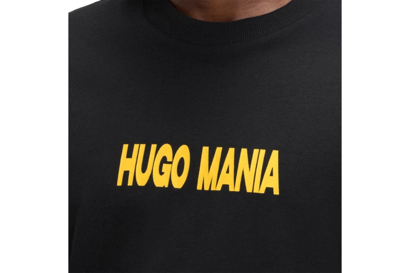 Hugo Nedix Ανδρικό Κοντομάνικο T-Shirt Μαύρο