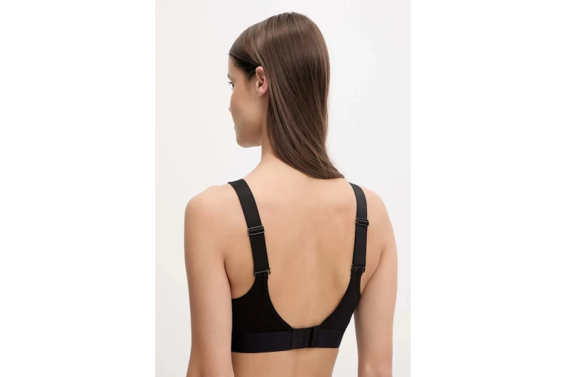 Hugo Padded Cup Red Label Γυναικείο Bralette Μαύρο